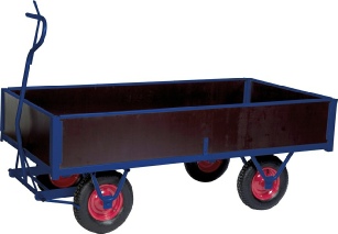 Trækvogn med lufthjul